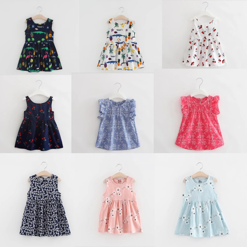 Cotton Baby Girls Summer Vest Dress Kids Dresses For Girls Vestido Infantil Baby Girls Clothing Dress Alligator Printed Dresses
Cotton Baby Girls Summer Vest Dress Kids Dresses For Girls Vestido Infantil Baby Girls Clothing Dress Alligator Printed Dresses