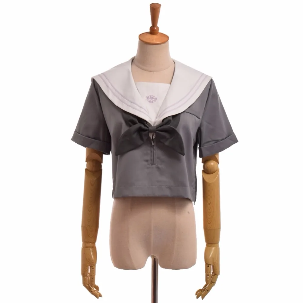 Lolita Girls School JK Uniform Sailor Collar JK Shirt w Cravat Short Sleeve Preppy Style Blouse Tops
Lolita Girls School JK Uniform Sailor Collar JK Shirt w Cravat Short Sleeve Preppy Style Blouse Tops