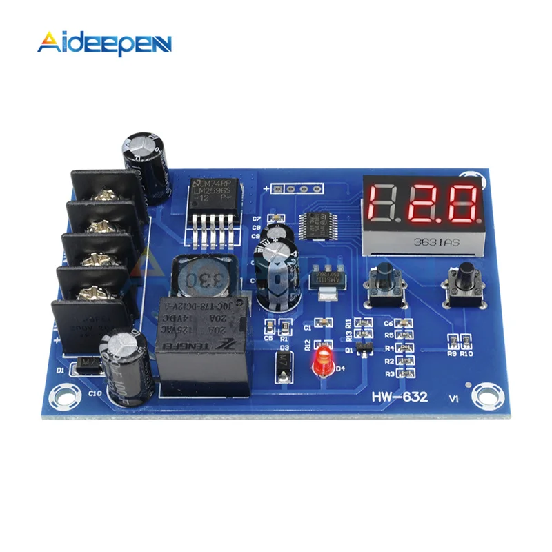 XH-M603 LED Digital Display Charging Control Module Storage Lithium Battery Charger Control Switch Protection Board 12-24V
XH-M603 LED Digital Display Charging Control Module Storage Lithium Battery Charger Control Switch Protection Board 12-24V