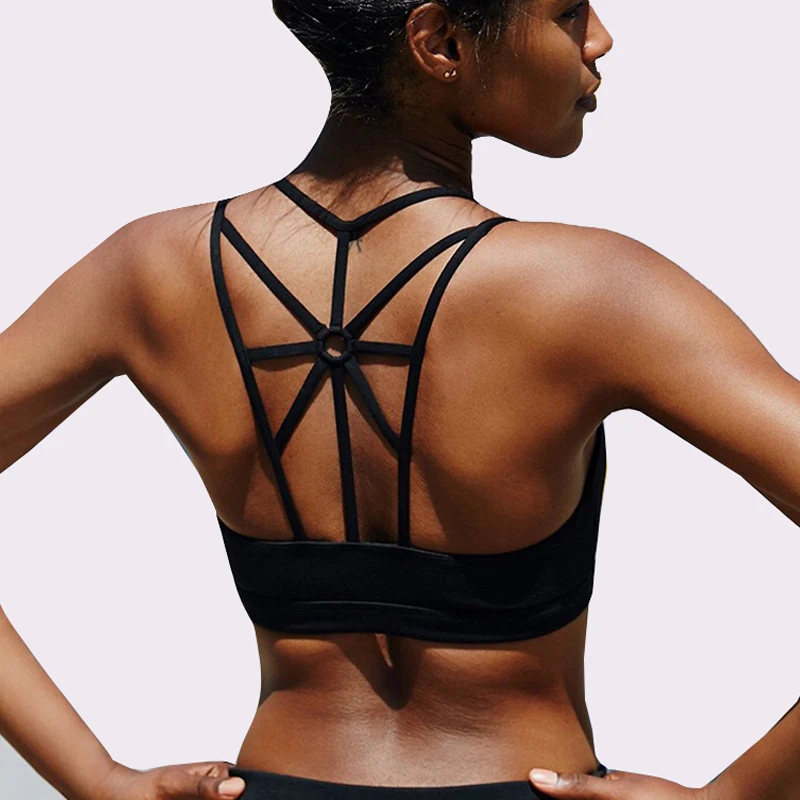 Sexy Sports Bra Femme Crop Yoga Top Cross Wide Elastic Straps Fitness Bra Running Workout Gym clothes for Women Sportswear
Sexy Sports Bra Femme Crop Yoga Top Cross Wide Elastic Straps Fitness Bra Running Workout Gym clothes for Women Sportswear
