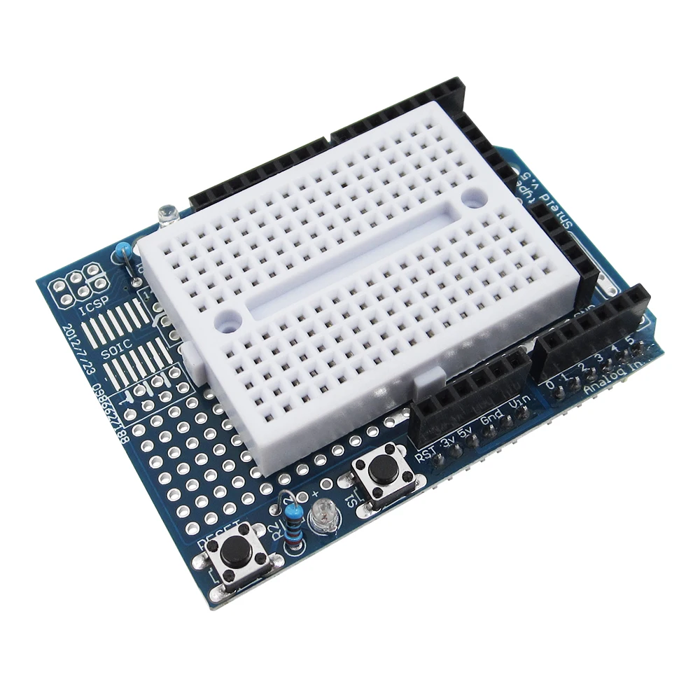 1 шт./лот UNO Proto Shield, прототип, плата расширения с магнитной мини-макетной платой на основе UNO протоshield
1 шт./лот UNO Proto Shield, прототип, плата расширения с магнитной мини-макетной платой на основе UNO протоshield