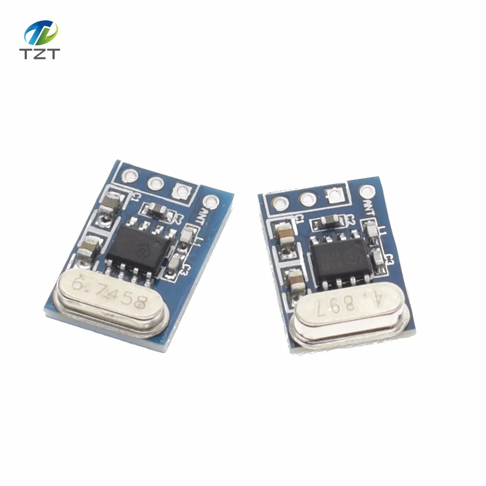 1Set 2Pcs 433MHZ Wireless Transmitter Receiver Board Module SYN115 SYN480R ASK/OOK Chip PCB
1Set 2Pcs 433MHZ Wireless Transmitter Receiver Board Module SYN115 SYN480R ASK/OOK Chip PCB