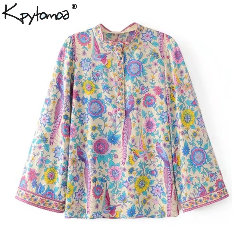 Boho Chic Summer Beach Tops Vintage Peacock Floral Print Shirt Women 2019 Fashion O Neck Flare Sleeve Loose Blouses Blusas Mujer
Boho Chic Summer Beach Tops Vintage Peacock Floral Print Shirt Women 2019 Fashion O Neck Flare Sleeve Loose Blouses Blusas Mujer