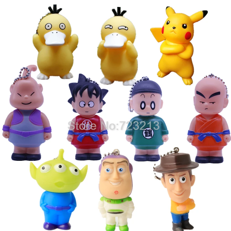 Single Dragon Ball Cartoon Psyduck Pikachu Buzz Lightyear Super Hero Batman Vinyl Doll Puppets Action Figure Sets Models Toys
Single Dragon Ball Cartoon Psyduck Pikachu Buzz Lightyear Super Hero Batman Vinyl Doll Puppets Action Figure Sets Models Toys