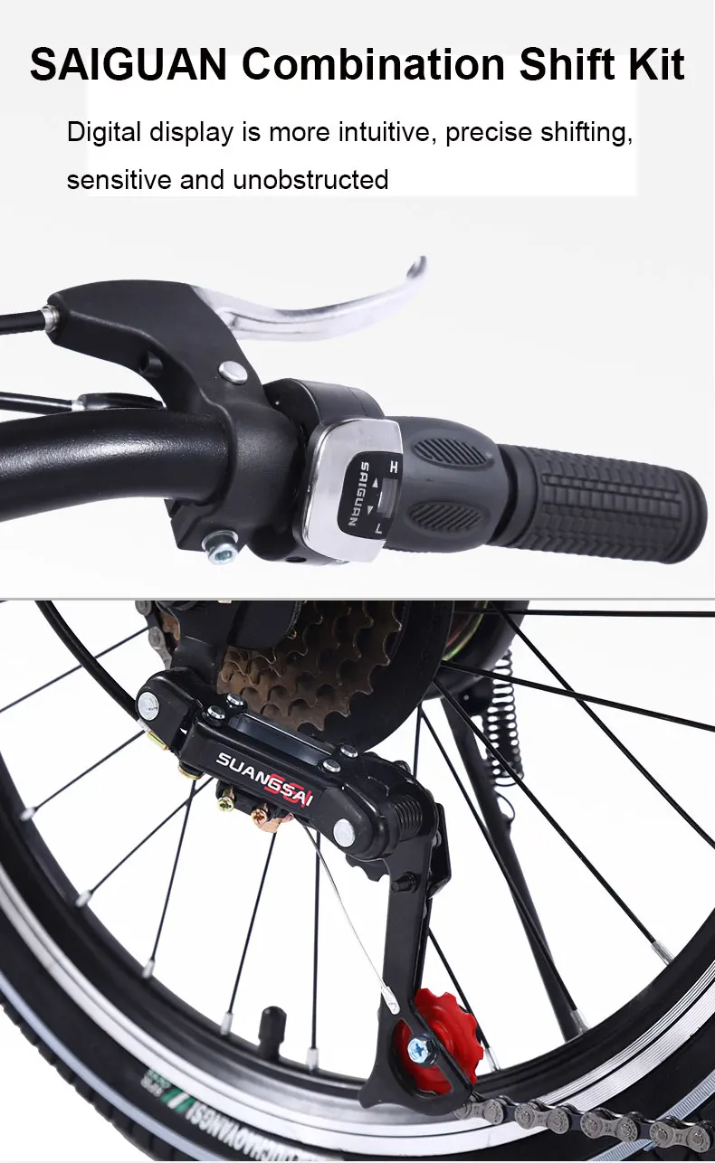 Cheap 16/20 inch Folding Bicycle Ultra Light Portable One Wheel Shifting Shock Absorber Mini Bike Adult Student 8 Cheap 16/20 inch Folding Bicycle Ultra Light Portable One Wheel Shifting Shock Absorber Mini Bike Adult Student 8