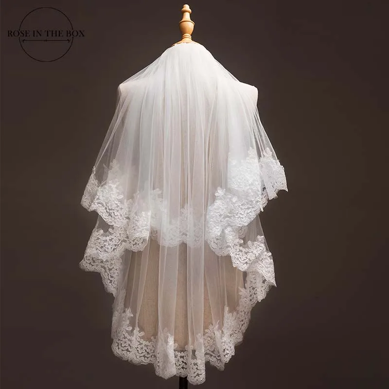 Voile Mariage 1.2 Meters Lace Edage Short Wedding Veil Tulle Ivory/White Bridal Veil Wedding Accessories Velos de Novia
Voile Mariage 1.2 Meters Lace Edage Short Wedding Veil Tulle Ivory/White Bridal Veil Wedding Accessories Velos de Novia