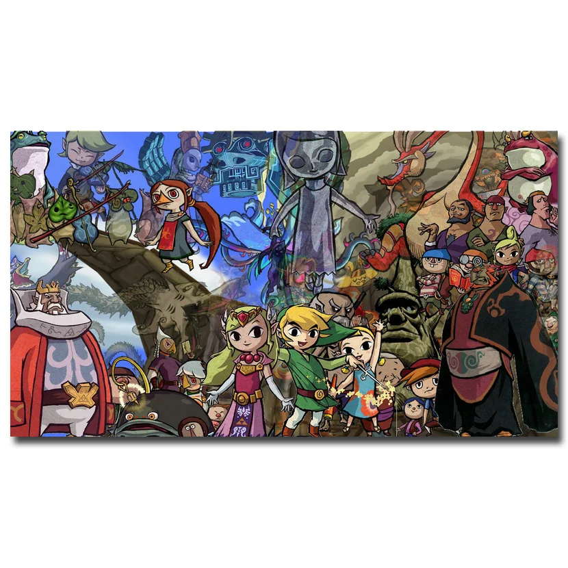 The Legend of Zelda Majoras Mask Art Silk Fabric Poster 13x24 20x36inch Hot Game Pictures for Living Room Wall Decor 042
The Legend of Zelda Majoras Mask Art Silk Fabric Poster 13x24 20x36inch Hot Game Pictures for Living Room Wall Decor 042