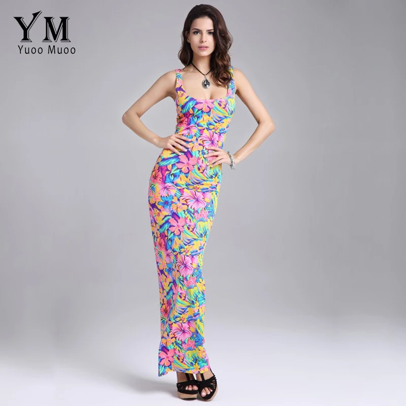 YuooMuoo New Summer Women Long Dress European Fashion Bodycon Wrap Maxi Dress Print Colorful Beach Boho Dress Women Clothing Hot
YuooMuoo New Summer Women Long Dress European Fashion Bodycon Wrap Maxi Dress Print Colorful Beach Boho Dress Women Clothing Hot