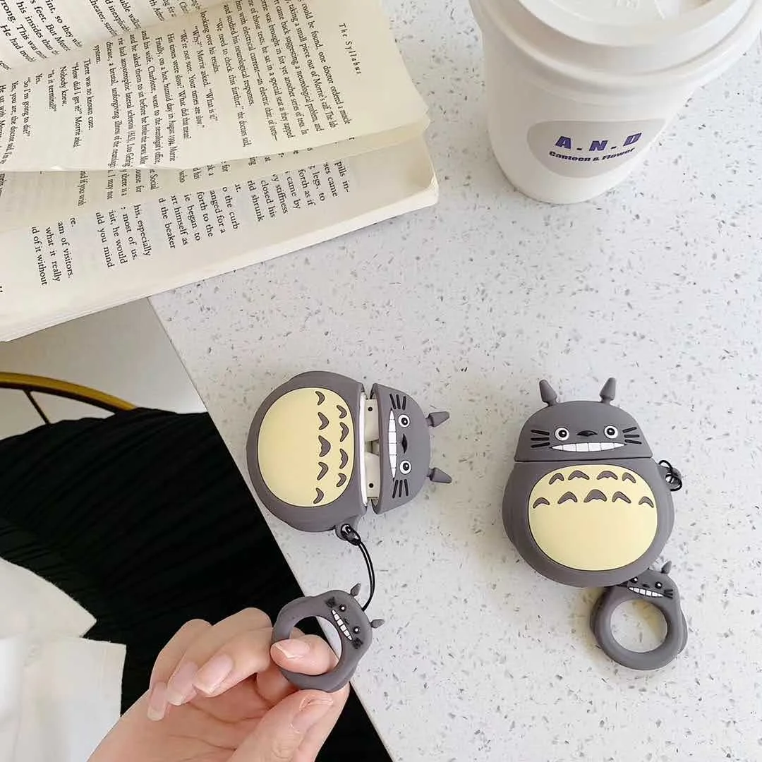Latest 3D Totoro Silicone Case for Apple Airpods Air Pods 1/2 Accessory Box Charging Bluetooth Headset Set case
Latest 3D Totoro Silicone Case for Apple Airpods Air Pods 1/2 Accessory Box Charging Bluetooth Headset Set case