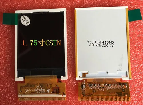1.75 inch 39P 65K TFT LCD CSTN Screen S6B33BL Drive IC System Parallel Interface 128(RGB)*160
1.75 inch 39P 65K TFT LCD CSTN Screen S6B33BL Drive IC System Parallel Interface 128(RGB)*160