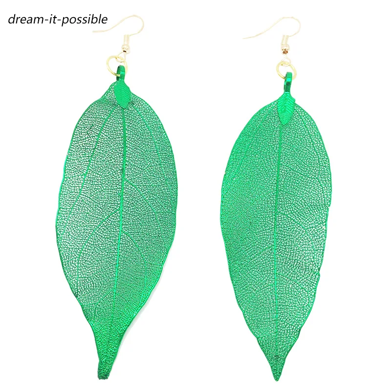 Dream-it-possible Green nice designr Fine Jewelry Unique Natural Real Leaf Big Boho Earrings For Women Fashion Long Earrings
Dream-it-possible Green nice designr Fine Jewelry Unique Natural Real Leaf Big Boho Earrings For Women Fashion Long Earrings