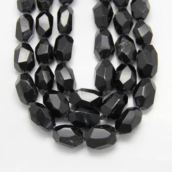 Natural Black Tourmaline Faceted Nugget Loose Beads for Necklace Supplies,Center Drilled Raw Stones Pendants Jewelry
Natural Black Tourmaline Faceted Nugget Loose Beads for Necklace Supplies,Center Drilled Raw Stones Pendants Jewelry