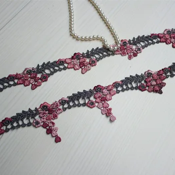 15yards/lot Diy Craft Water soluble Embroidered Lace Trim in Multi-color Venise Lace Trim
15yards/lot Diy Craft Water soluble Embroidered Lace Trim in Multi-color Venise Lace Trim