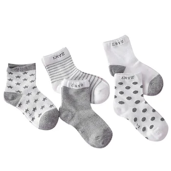ECMLN 10 pieces/lot 5pair Cotton Baby Newborn Floor Socks
