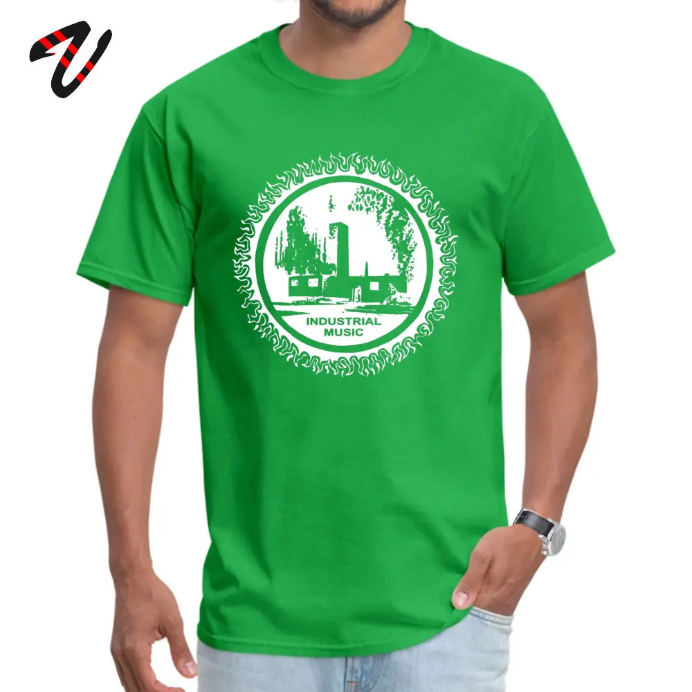 Tops & Tees Industrial Records t Fall Latest Birthday Short Sleeve 100% Cotton Round Neck Mens T Shirt Birthday Tee-Shirt Industrial Records t 15043 green