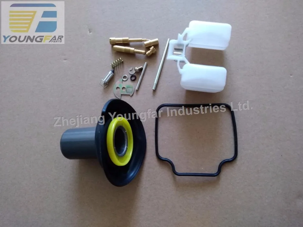 PD24J Carburetor Rebuild Kit / Repair Kit diaphragm membrane Set for Scooter ATV GY6 125 GY6 150 152QMI 157QMJ 1P52QMI 1P57QMJ
PD24J Carburetor Rebuild Kit / Repair Kit diaphragm membrane Set for Scooter ATV GY6 125 GY6 150 152QMI 157QMJ 1P52QMI 1P57QMJ