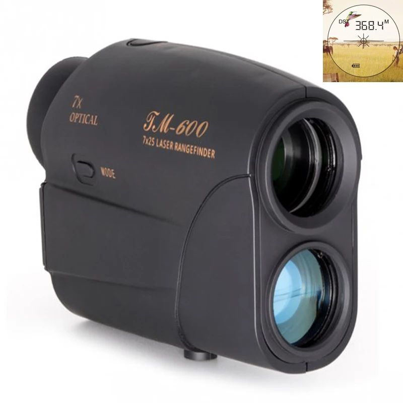 600m laser Distance Meter 7X25 laser Rangefinder Golf Rangefinder Hunting Rangefinder Telescope Speed measure tester
600m laser Distance Meter 7X25 laser Rangefinder Golf Rangefinder Hunting Rangefinder Telescope Speed measure tester
