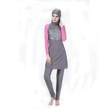 New Muslim Swimwear Women Printed Floral Modest Plus Size Muslim Swimwear Hijab Muslim Islamic Swimsuit Clothing Plus S-4XL
New Muslim Swimwear Women Printed Floral Modest Plus Size Muslim Swimwear Hijab Muslim Islamic Swimsuit Clothing Plus S-4XL