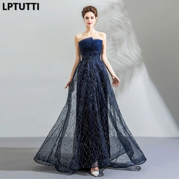 LPTUTTI Crystal Embroidery Lace New For Women Elegant Date Ceremony Party Prom Gown Formal Gala Events Luxury Long Evening Dress
LPTUTTI Crystal Embroidery Lace New For Women Elegant Date Ceremony Party Prom Gown Formal Gala Events Luxury Long Evening Dress
