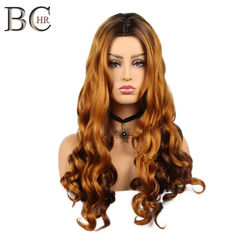 BCHR Ombre Long Wave Brown Synthetic Wig for Women Middle Part Cospaly Wig Free Shipping for Party Wig
BCHR Ombre Long Wave Brown Synthetic Wig for Women Middle Part Cospaly Wig Free Shipping for Party Wig