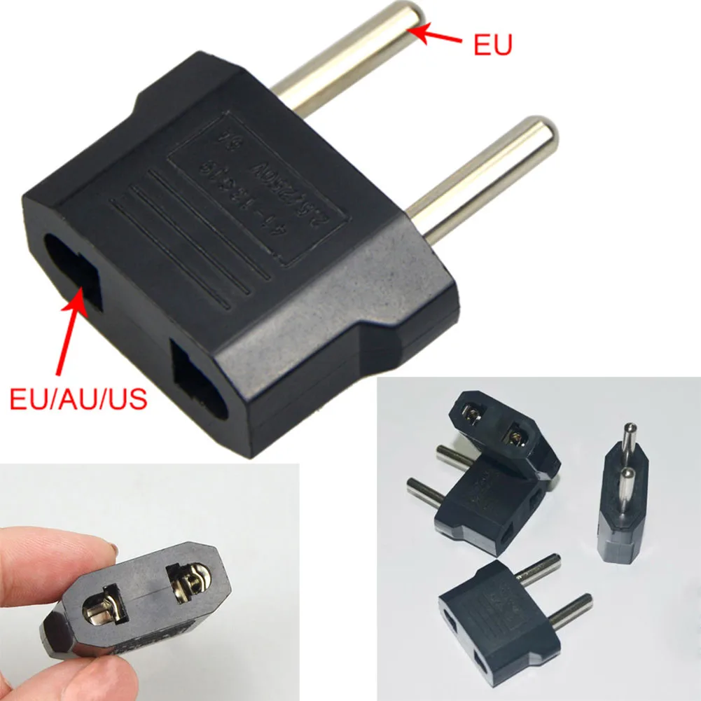 10pcs 220V/5A EU Portable Pactical Adapter Dual-use Socket Black Color Transform Plug Socket Adapter
10pcs 220V/5A EU Portable Pactical Adapter Dual-use Socket Black Color Transform Plug Socket Adapter