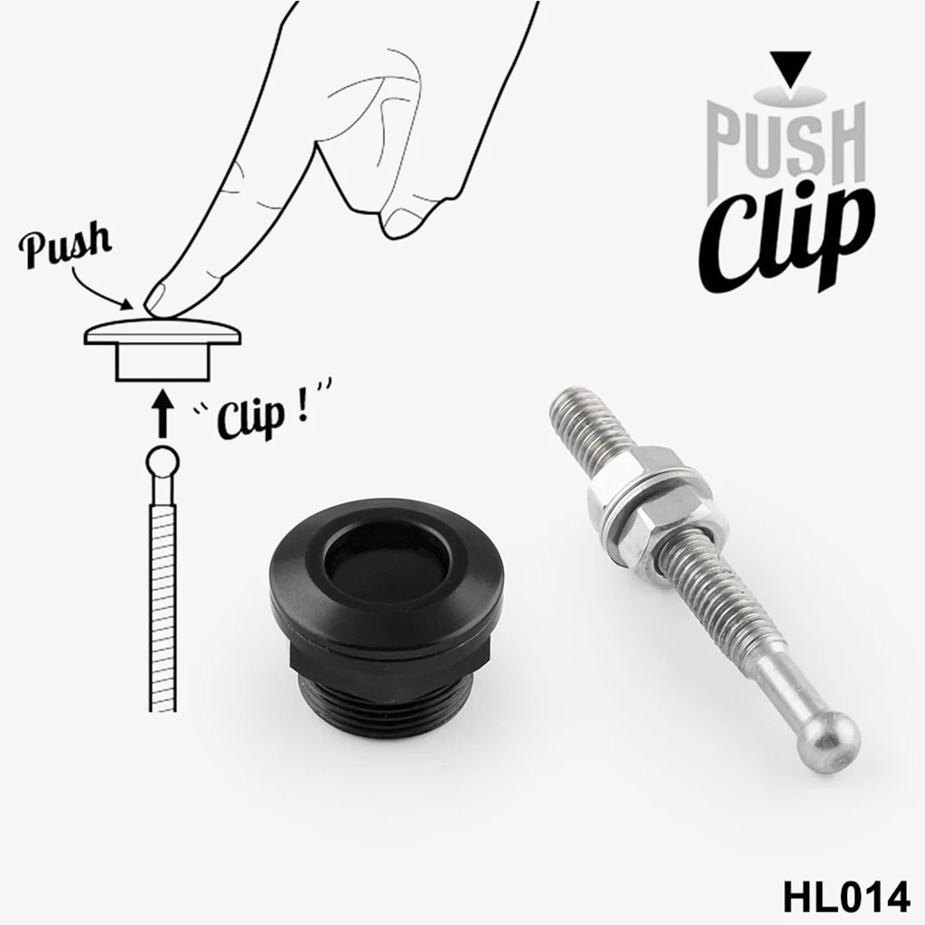 High Performance Push Button Quick Release Bonnet Hood Pins Lock Latch Brand New Multi-Purpose Push Button Release Latches