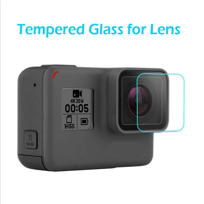 Tempered-Glass-Protector-Cover-Case-For-GoPro-Go-pro-Hero5-Hero6-Hero-5-6-Black-Front (1)