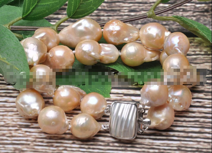 Free shipping >>>>>>Z7447 Charming 2Strds 20mm Pink Baroque Drop Keshi Reborn PEARL Bracelet 8inch
Free shipping >>>>>>Z7447 Charming 2Strds 20mm Pink Baroque Drop Keshi Reborn PEARL Bracelet 8inch