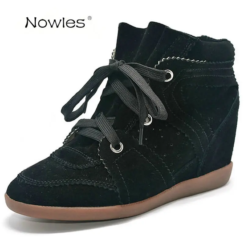 Bobby Fashion Sneakers Women's Boots Wedges Shoes Genuine Leather Height Increasing 7cm Ankle Boots Women's Shoes Casual Shoes
Bobby Fashion Sneakers Women's Boots Wedges Shoes Genuine Leather Height Increasing 7cm Ankle Boots Women's Shoes Casual Shoes
