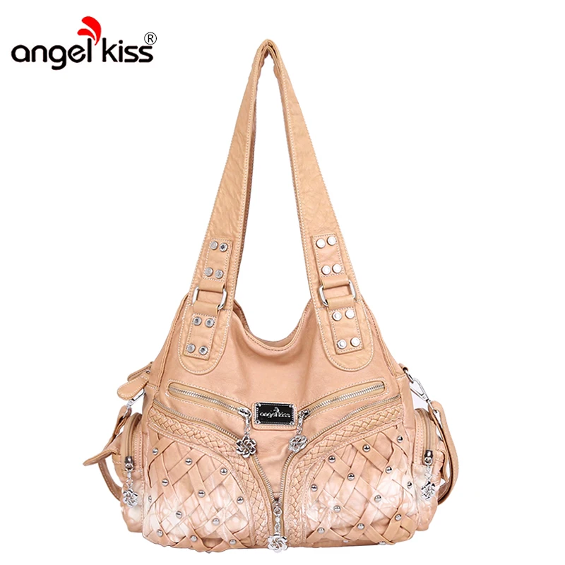 Angelkiss fashion Women Bag Set Top-Handle Bags Big Capacity Shoulder Bag Lady Messenger Handbag Set PU Leather Composite Bag
Angelkiss fashion Women Bag Set Top-Handle Bags Big Capacity Shoulder Bag Lady Messenger Handbag Set PU Leather Composite Bag