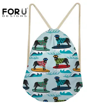 FORUDESIGNS Women Backpack Drawstring Bags for Girls Black Labrador Printing Dogs Animal Gym Sack Small Beach Storage Bags 2018
FORUDESIGNS Women Backpack Drawstring Bags for Girls Black Labrador Printing Dogs Animal Gym Sack Small Beach Storage Bags 2018