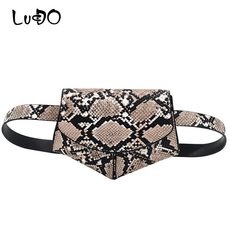 Women Serpentine Fanny Pack Pu Leather Waist Bag Ladies Mini Disco Waist Pack Female Fashion High Quality Snake Skin Chest Bags
Women Serpentine Fanny Pack Pu Leather Waist Bag Ladies Mini Disco Waist Pack Female Fashion High Quality Snake Skin Chest Bags