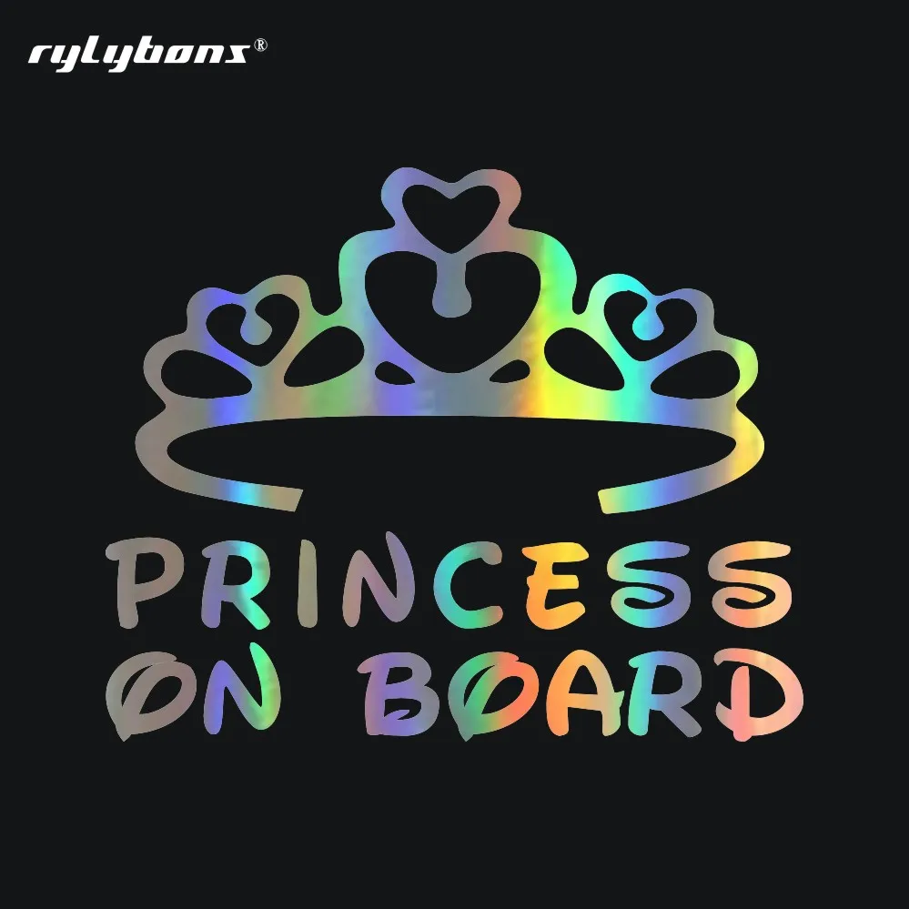 Rylybons Princess On Board Design Car Stickers and Decals Car Styling Decoration for Car Door Bumper Body Window vinyl Stickers
Rylybons Princess On Board Design Car Stickers and Decals Car Styling Decoration for Car Door Bumper Body Window vinyl Stickers