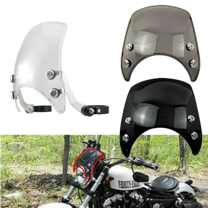 39mm Motorcycle Windshield Aluminum Adjustable Windscreen Smoke/Black/Clear for Harley Sportster XL883 XL1200
39mm Motorcycle Windshield Aluminum Adjustable Windscreen Smoke/Black/Clear for Harley Sportster XL883 XL1200