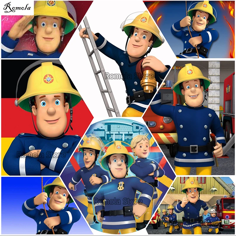 Cartoon fireman 5D DIY Full Square / Round Diamond Painting Diamond Embroidery Crystal Mosaic Cross Stitch kits handmade AE721
Cartoon fireman 5D DIY Full Square / Round Diamond Painting Diamond Embroidery Crystal Mosaic Cross Stitch kits handmade AE721