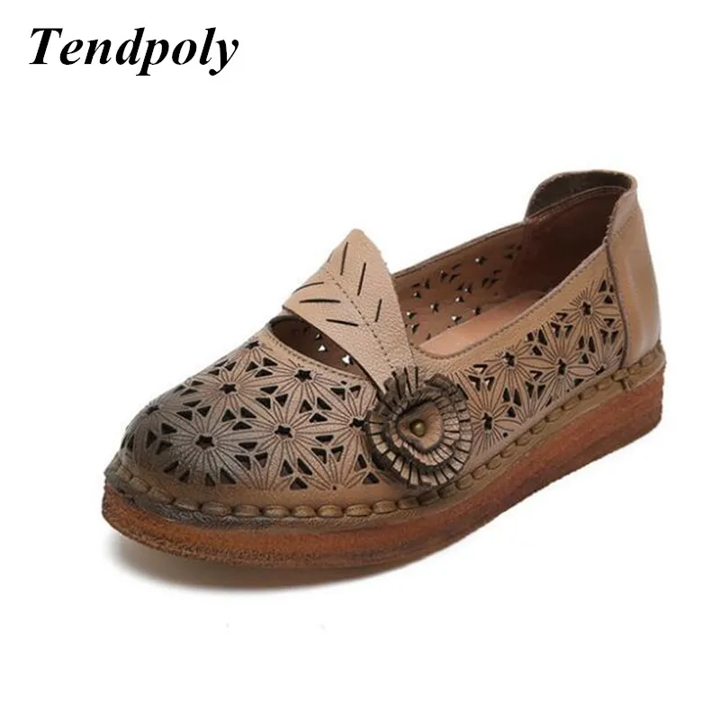 Casual vintage Genuine Leather women's flat singles shoes Spring summer new handmade ethnic wind beach shoes Comfortable soft
Casual vintage Genuine Leather women's flat singles shoes Spring summer new handmade ethnic wind beach shoes Comfortable soft