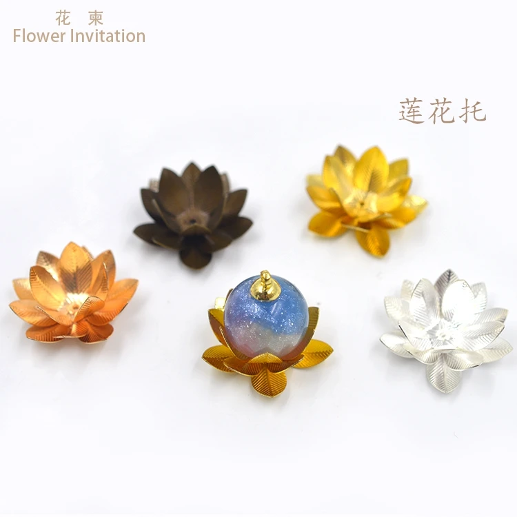 Flower Invitation Lotus bottom bracket spherical bottom support three-layer flower tray copper flower sheet base tray
Flower Invitation Lotus bottom bracket spherical bottom support three-layer flower tray copper flower sheet base tray