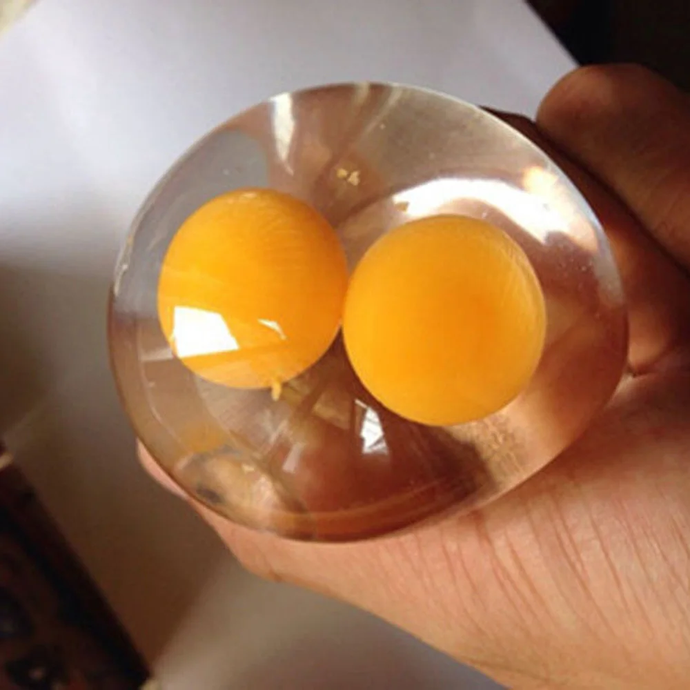 Stress Relief Egg Toy ADHD Face Reliever Autism Mood Squeeze Transparent Anti Stress Rubber And Water
Stress Relief Egg Toy ADHD Face Reliever Autism Mood Squeeze Transparent Anti Stress Rubber And Water