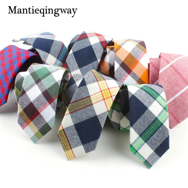 Casual Plaid Printed Neck Ties For Mens Cotton Skinny Necktie Tie for Wedding Gravata Masculina Cravat
Casual Plaid Printed Neck Ties For Mens Cotton Skinny Necktie Tie for Wedding Gravata Masculina Cravat
