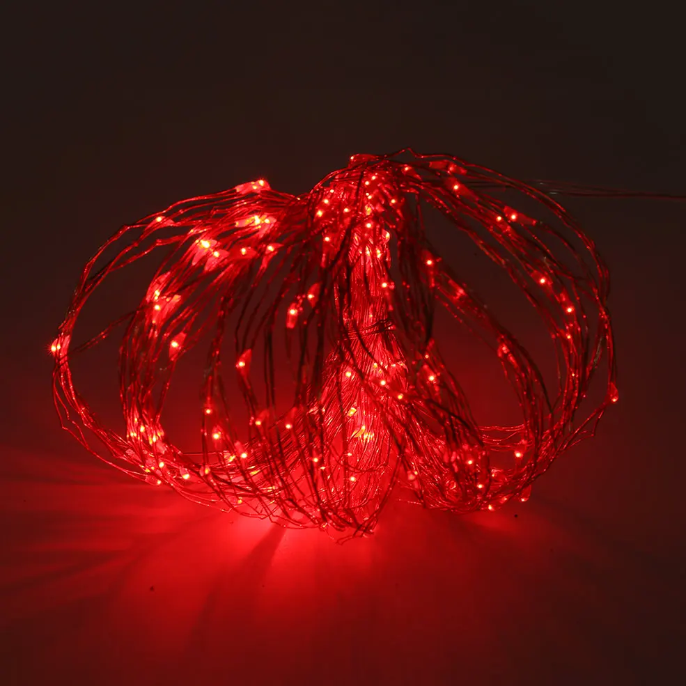 10 PCS Solar Powered Red Light 15M 150LED Copper Wire Outdoor String Fairy Light
10 PCS Solar Powered Red Light 15M 150LED Copper Wire Outdoor String Fairy Light