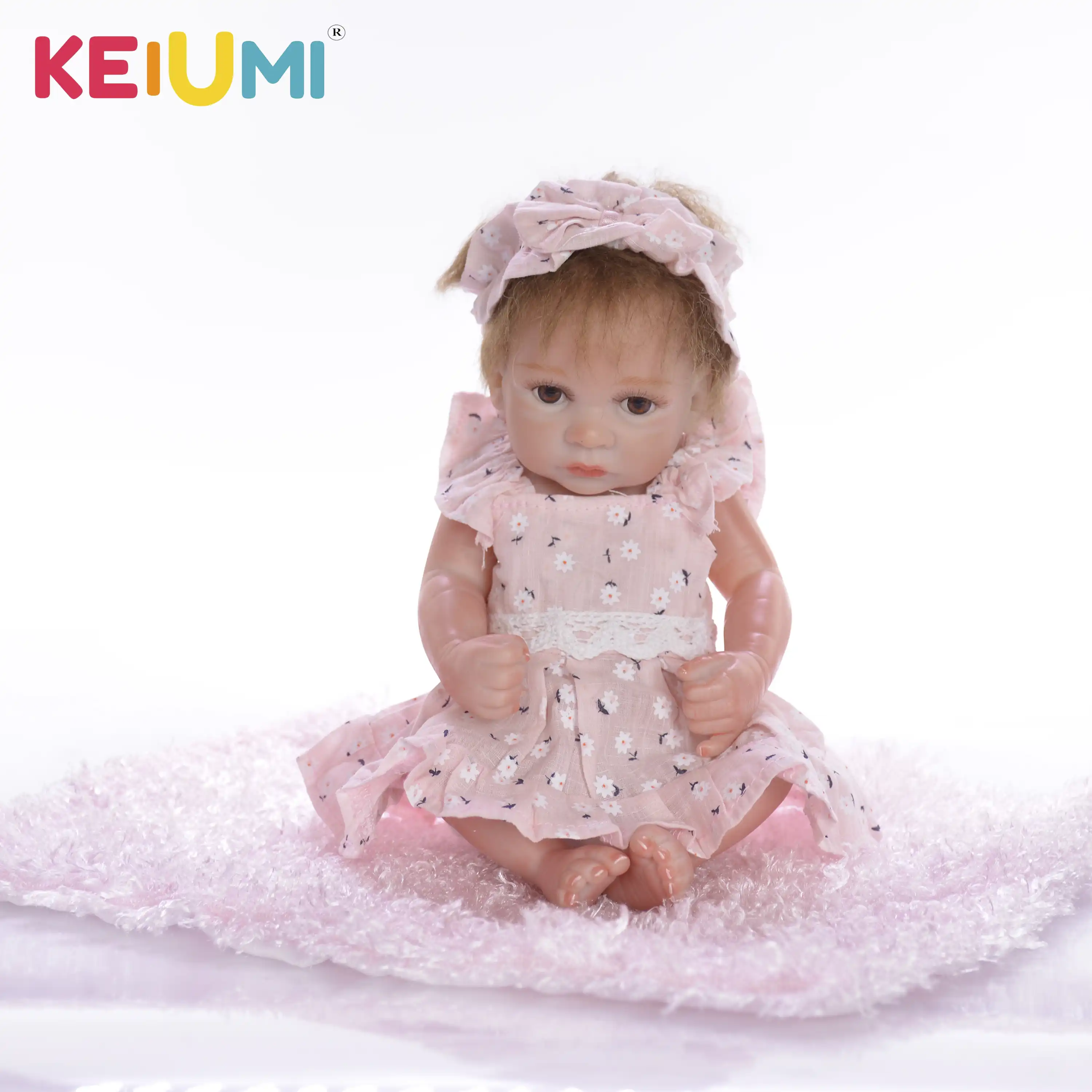 silicone body reborn dolls lovely princess girl toy christmas