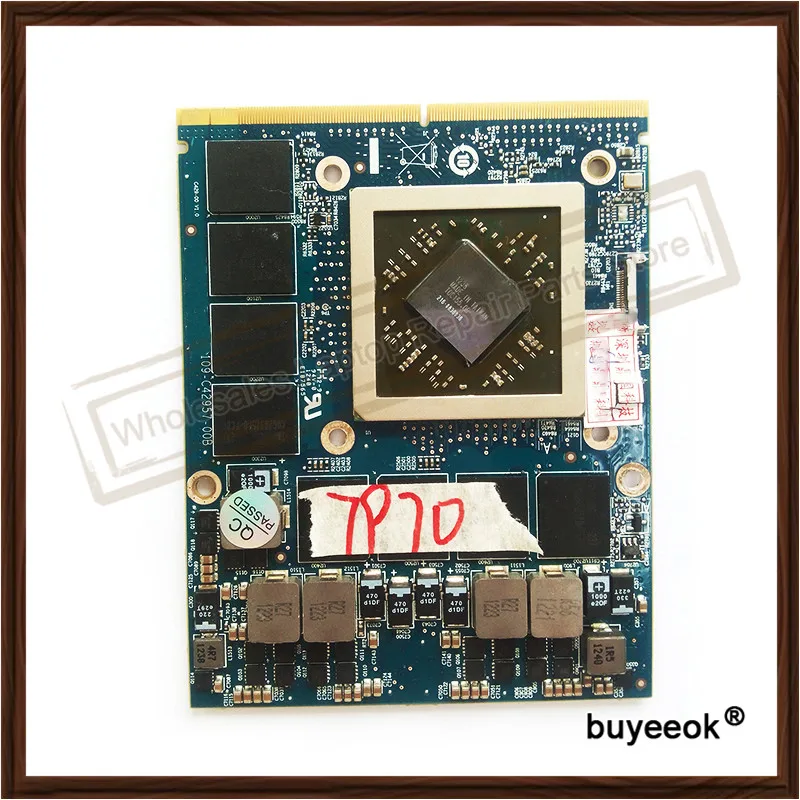 Original HD7970M HD 7970M DDR5 2GB Graphic Card For DELL M18X R1 R2 M17X 216-0836036 Display Video GPU Card HD7970 HD 7970
Original HD7970M HD 7970M DDR5 2GB Graphic Card For DELL M18X R1 R2 M17X 216-0836036 Display Video GPU Card HD7970 HD 7970