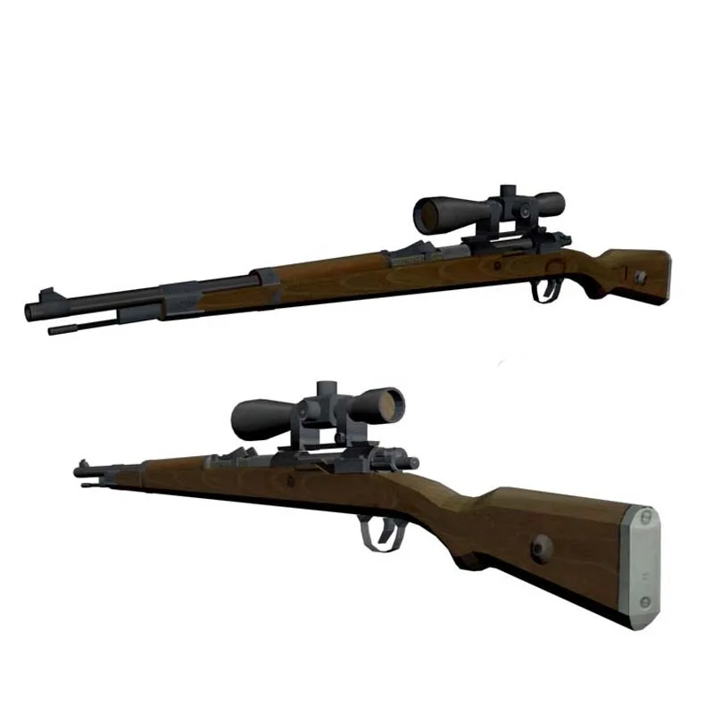 3D Paper Model Gun 1:1 Germany Tactical 98K Sniper DIY Handmade Papercraft Military weapon model creative gift for adult
3D Paper Model Gun 1:1 Germany Tactical 98K Sniper DIY Handmade Papercraft Military weapon model creative gift for adult