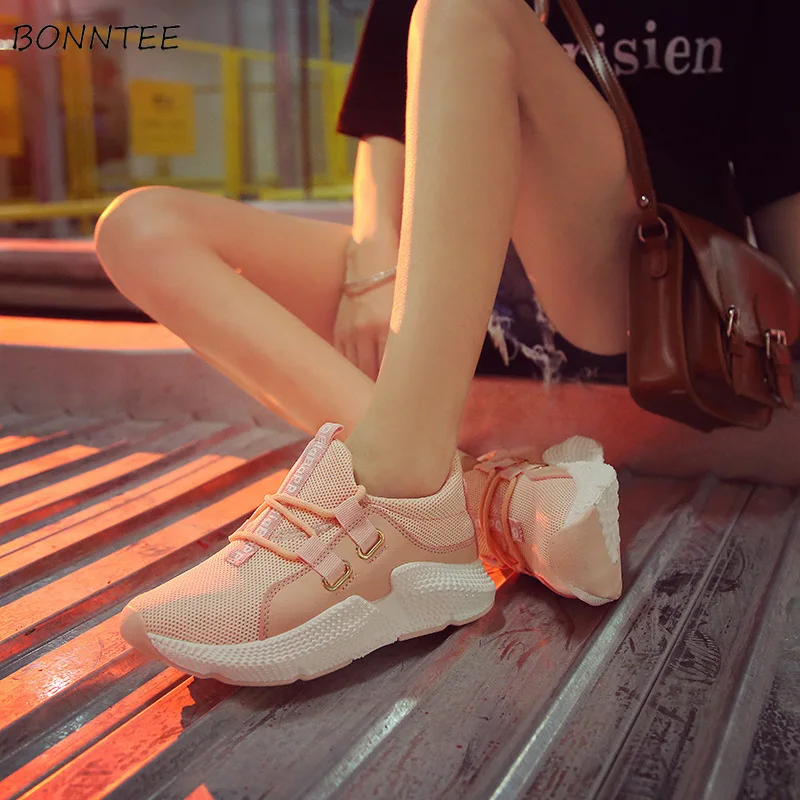 Vulcanize Shoes Women Mesh Trendy Breathable Simple Lightweight Footwear Womens Soft Walking Leisure All-match Students 2019 New
Vulcanize Shoes Women Mesh Trendy Breathable Simple Lightweight Footwear Womens Soft Walking Leisure All-match Students 2019 New