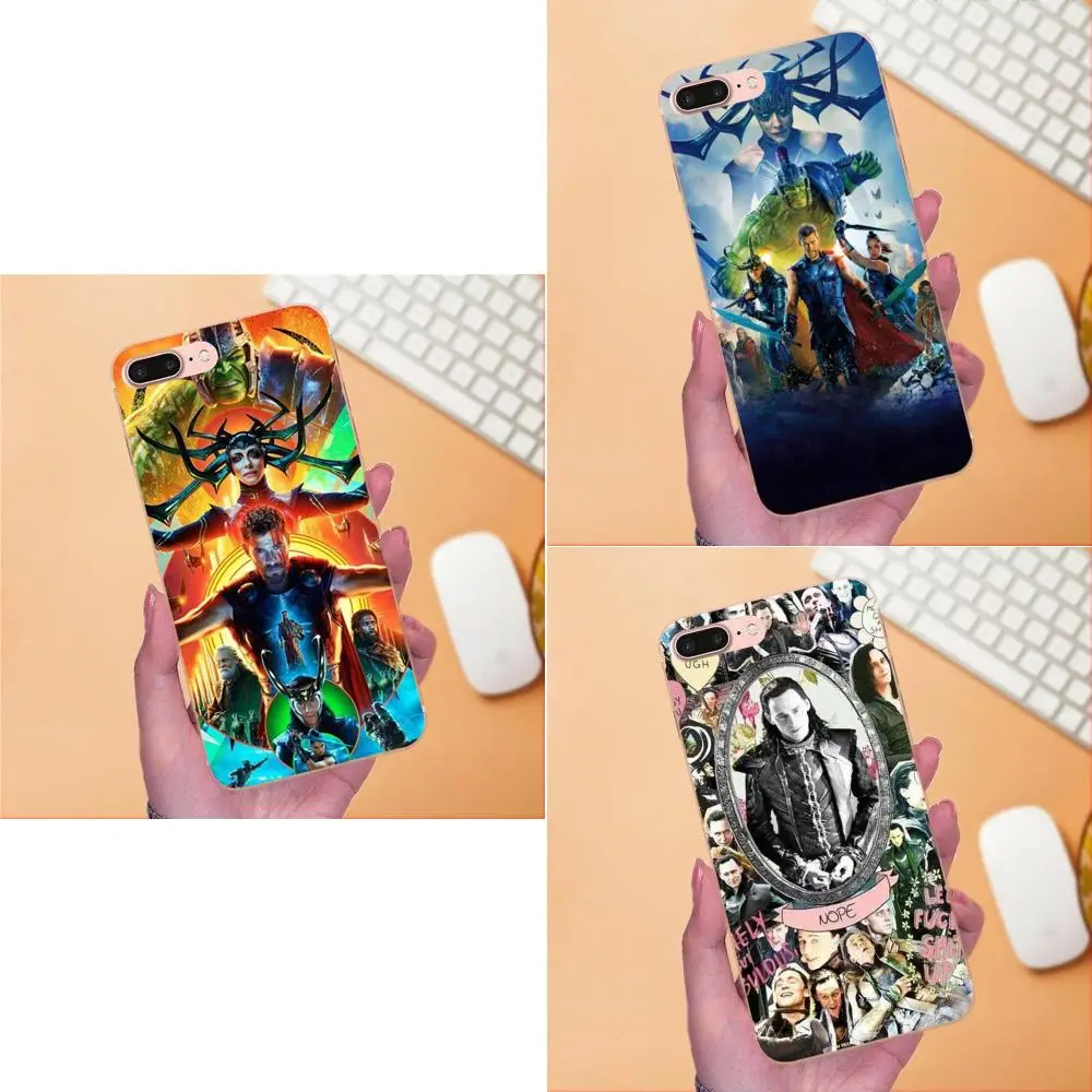 Чехол для телефона Marvel Hero Loki прозрачный мягкий чехол Apple iPhone 4 5 5C 4S SE 6 6S 7 8 Plus X XS Max XR