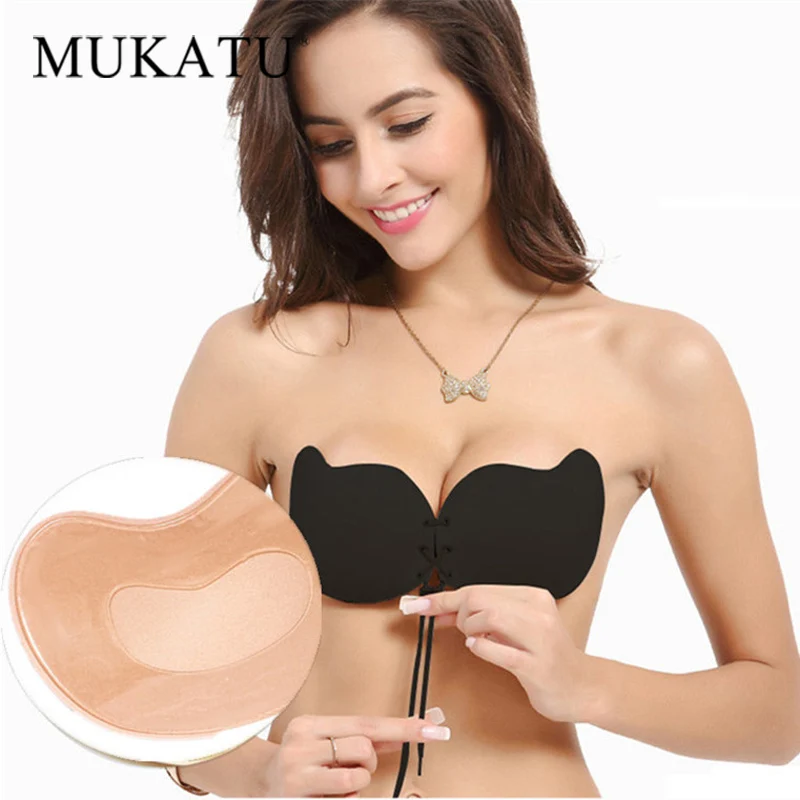 Seamless Invisible Bra Adhesive Silicone Backless Bralette Strapless Push Up Bra Sexy Lingerie Fly Bra Women Underwear 10