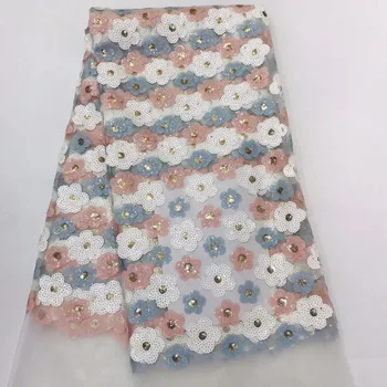 Newest High Quality 2019 Tulle sequins French Nigerian Lace Fabrics Sequins Embroidered Guipure African 3d Lace Fabric
Newest High Quality 2019 Tulle sequins French Nigerian Lace Fabrics Sequins Embroidered Guipure African 3d Lace Fabric