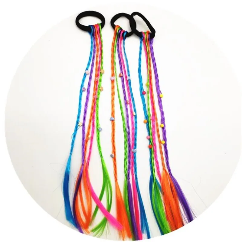 Flower Bead Women Twist Braid Wig Ponytail Holder Rubber Band Girl Heart Hair Rope Colorful Hair Clip Accessories
Flower Bead Women Twist Braid Wig Ponytail Holder Rubber Band Girl Heart Hair Rope Colorful Hair Clip Accessories