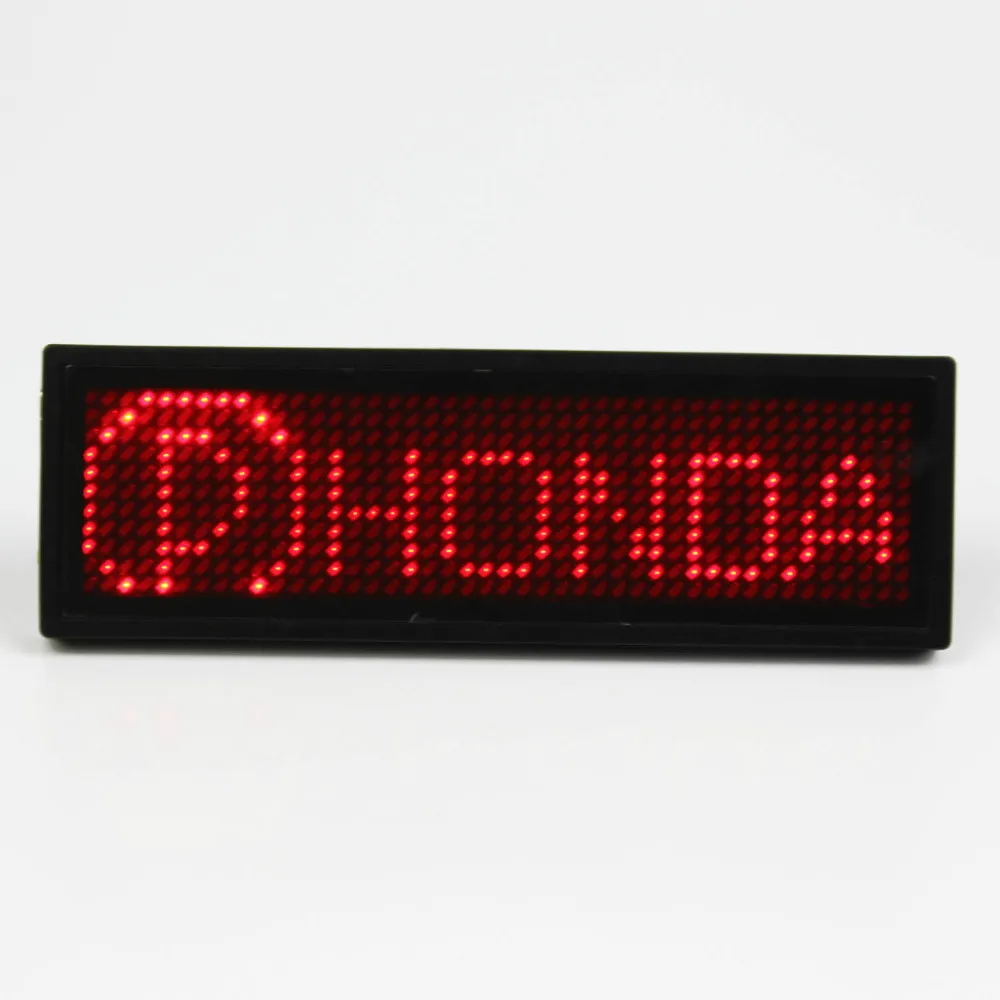 5 different colors usb rechargeable multi-language LED Name Badge with scrolling message
5 different colors usb rechargeable multi-language LED Name Badge with scrolling message
