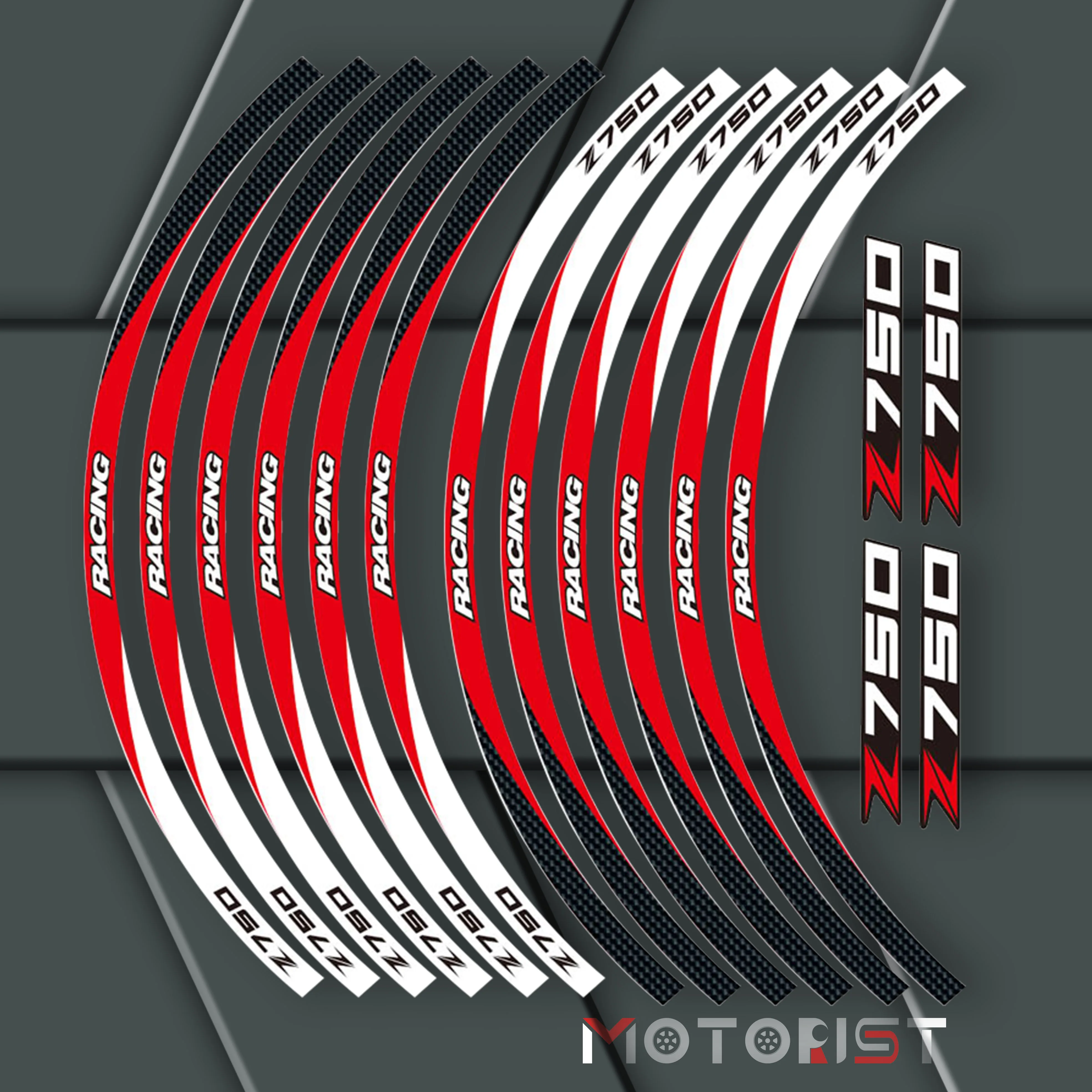 a set of 12pcs high quality motorcycle wheel decals waterproof Reflective stickers rim stripes For Kawasaki Z750
a set of 12pcs high quality motorcycle wheel decals waterproof Reflective stickers rim stripes For Kawasaki Z750